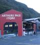 Arthurs Pass general store, striking Kiwi architecture