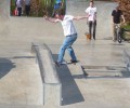 dom, frontside noseslide at the new Andover park