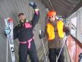 Dom and Tom go skiing, with their take on skiers fashion...
