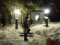 The front of Johns house in Rossland - backyard snow park round the back ;o)