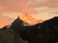 View of the Nyon mountain over Morzine