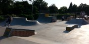 The new skatepark extension at Verwood