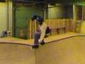 Dom spinning a 540 over the hip in the Salmo indoor bowl...