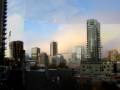 The view over downtown Vancouver from our friend Logan's balcony